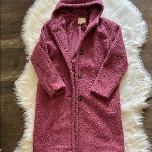 a new day Pink Trench Coat